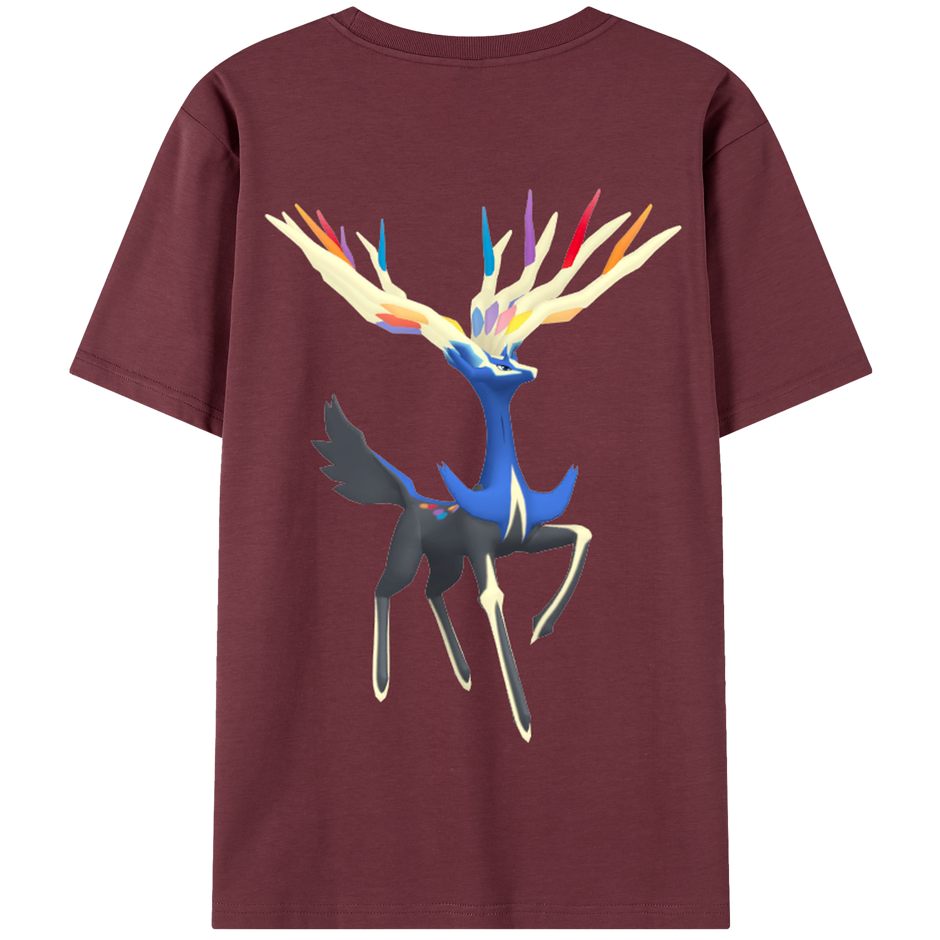 （画像用） ポケットモンスター Pokémon 綿100％半袖Tシャツ（背面プリント）